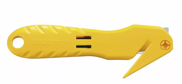 Cutter de sécurité jaune OLFA SK-10
