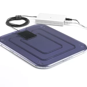 Plateforme de charge sans fil rectangulaire transparente