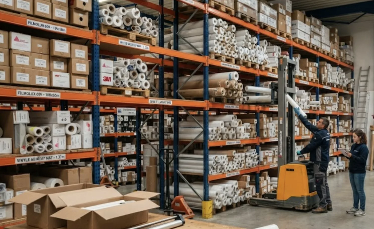 Atelier et zone de stockage Nillor